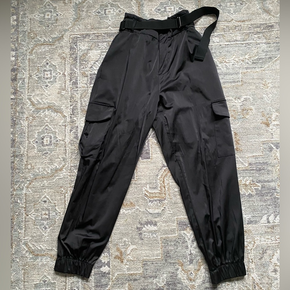 Zara Black Cargo Pants